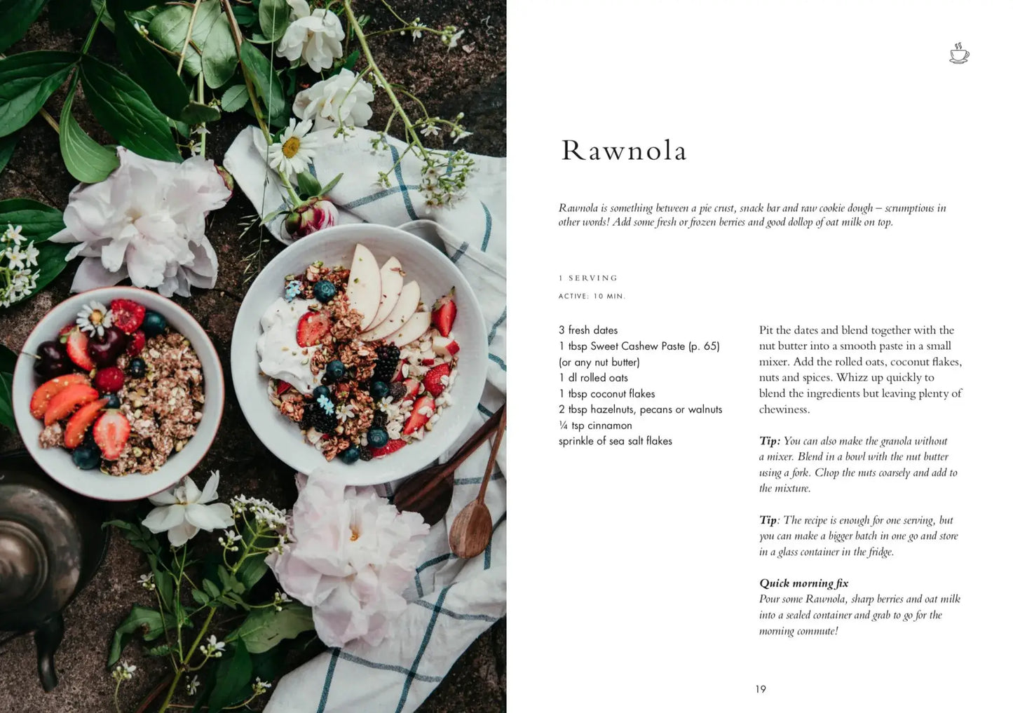 Wonderful Morning recipe book by Cozy Publishing