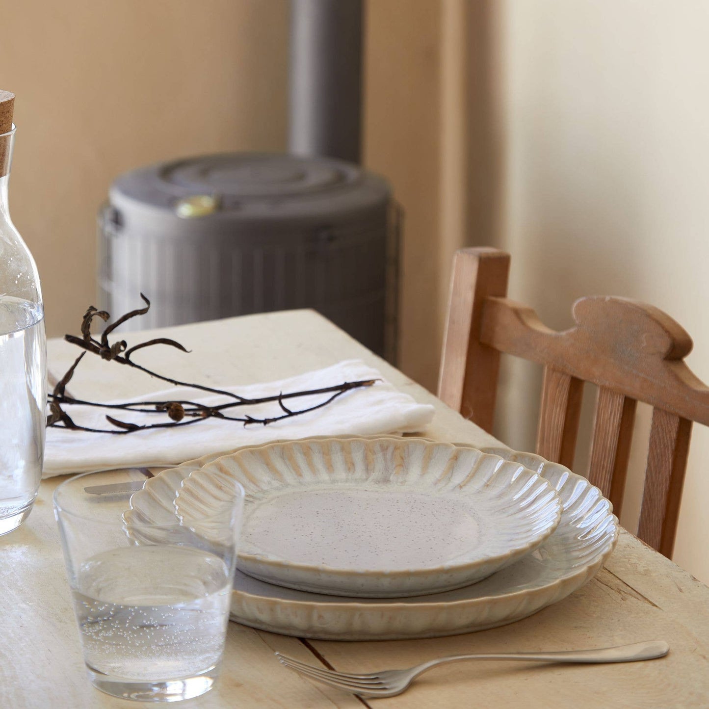 Mallorca Salad Plate 22cm Fine Stoneware