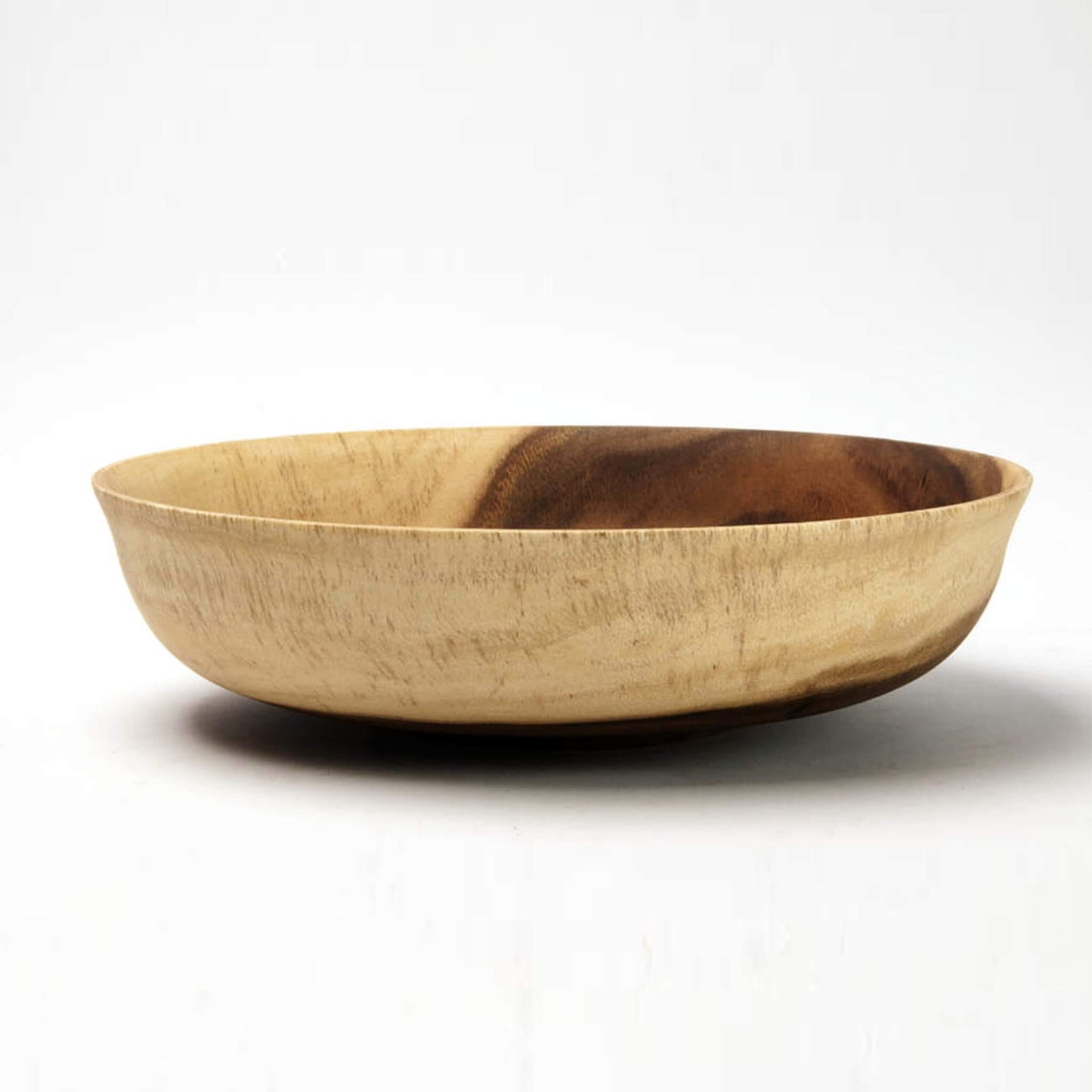 Acacia wood Big salad bowl Round 30 cm - Unik by Nature