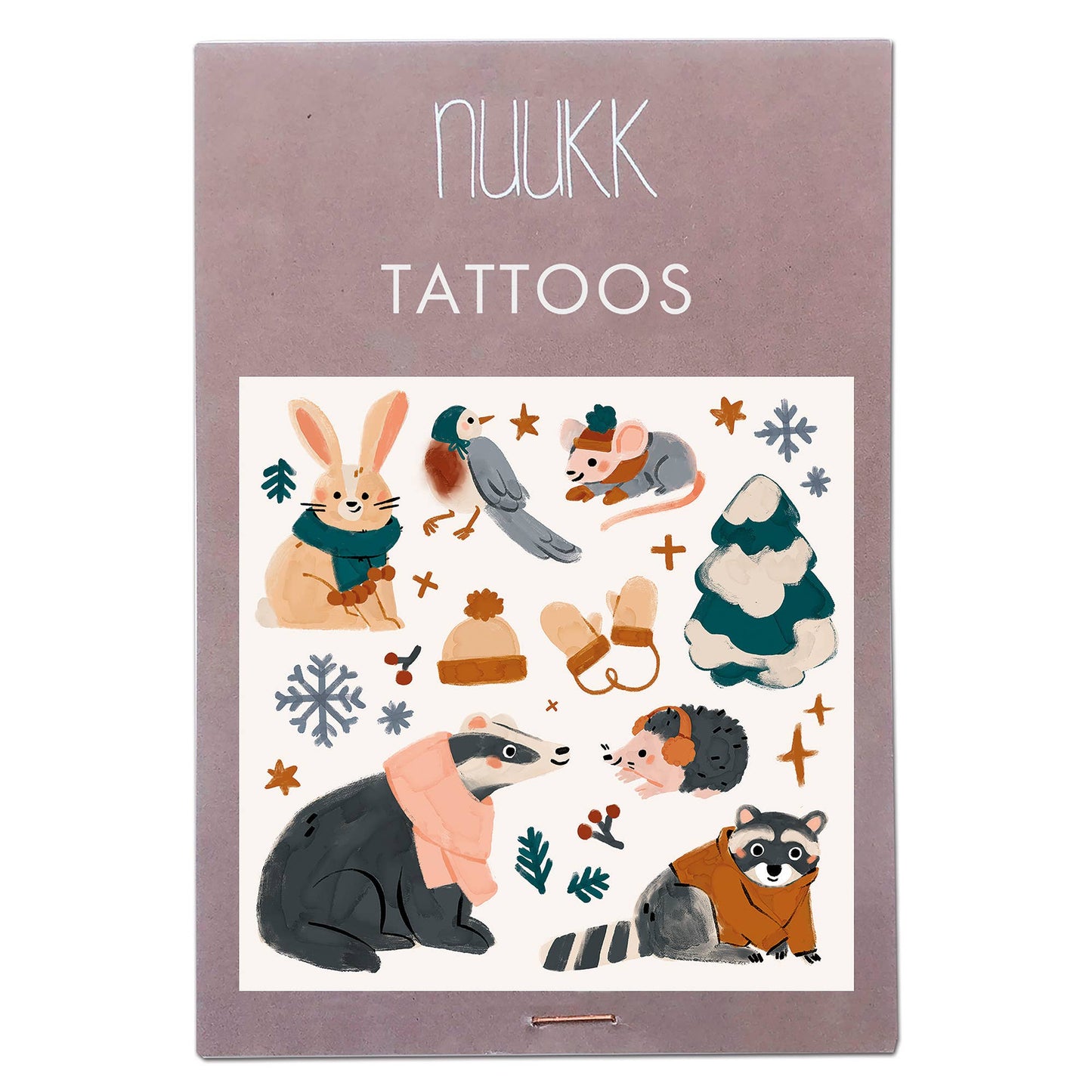 Tattoo Winter Animal Friends - Unik by Nature