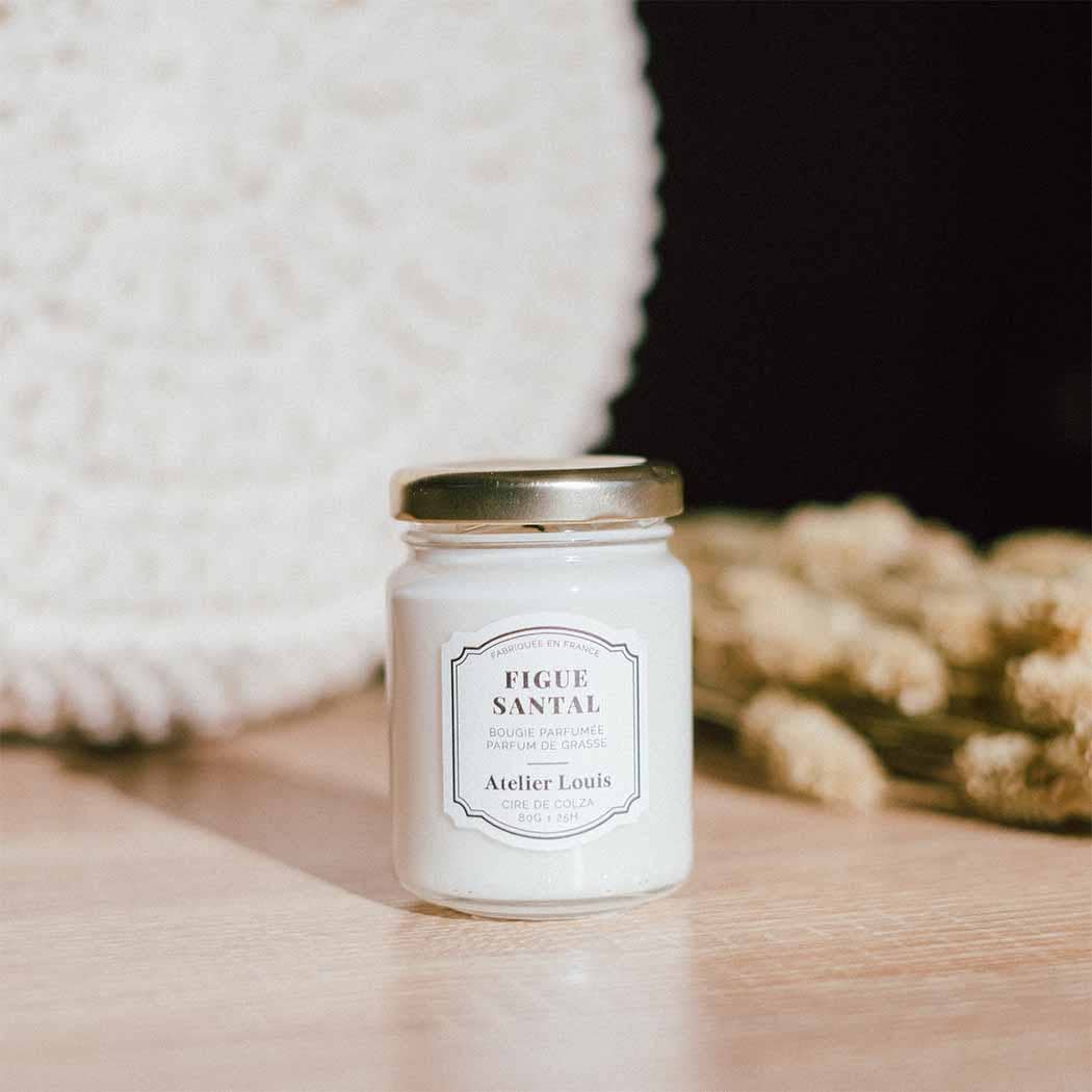 Fig & Sandalwood Scented Candle
