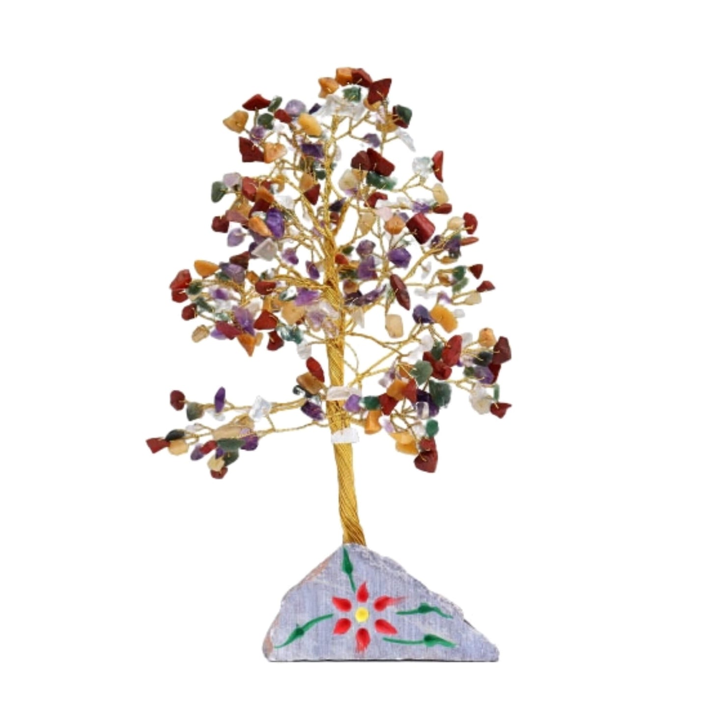 Autumn leaves Mixed Gemstone Tree - 320 Stones - Unik by Nature