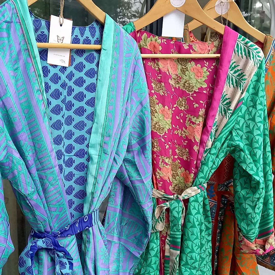 Buy You Favourite Long Silk Kimono From Unik By Nature