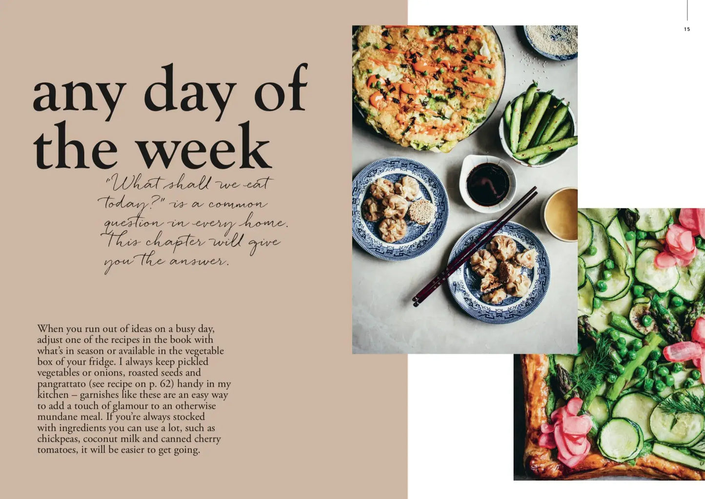 Veggies, Every Day Of The Week recipe book  by Cozy Publishing