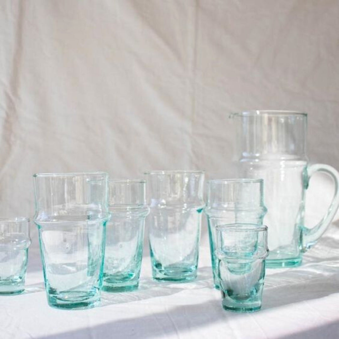 Pichet Beldi en verre recyclé