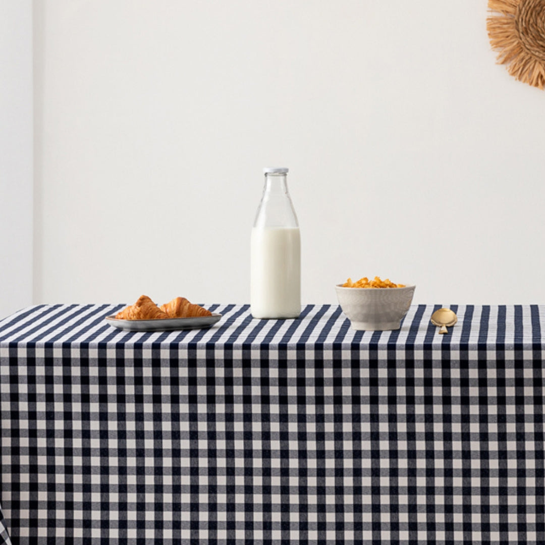 Vichy Checkered Tablecloth