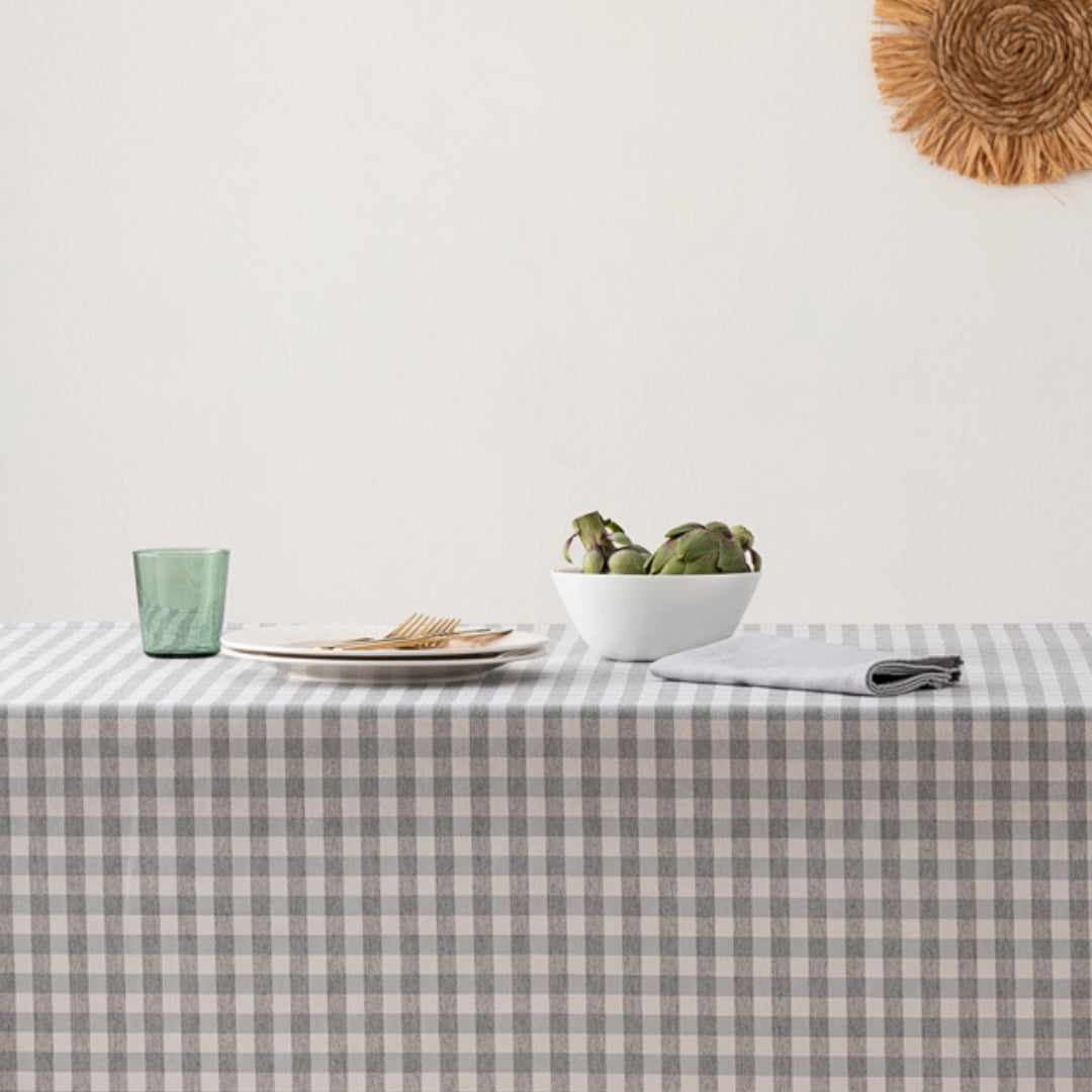 Vichy Checkered Tablecloth