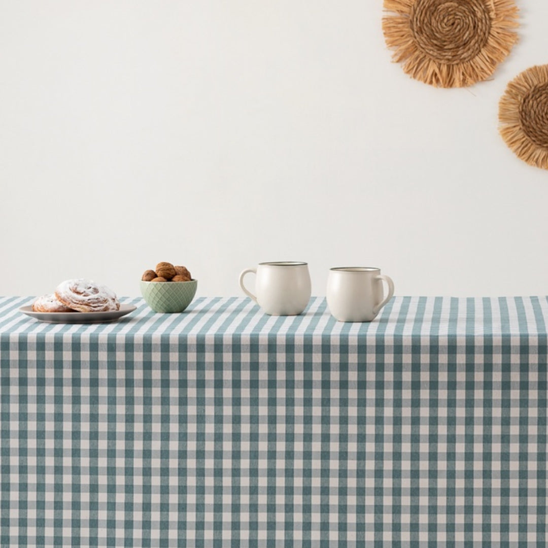 Vichy Checkered Tablecloth