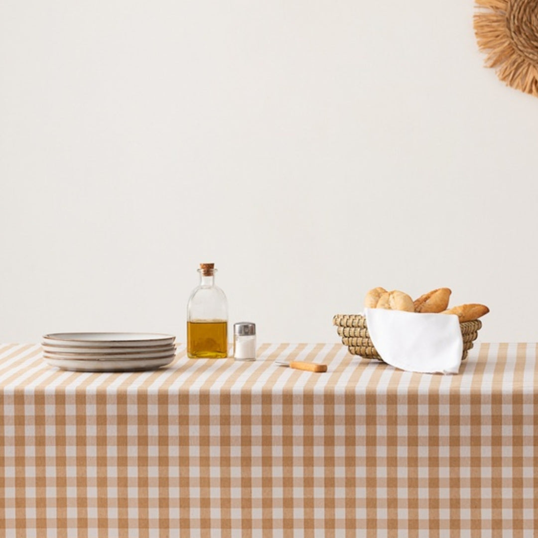 Vichy Checkered Tablecloth