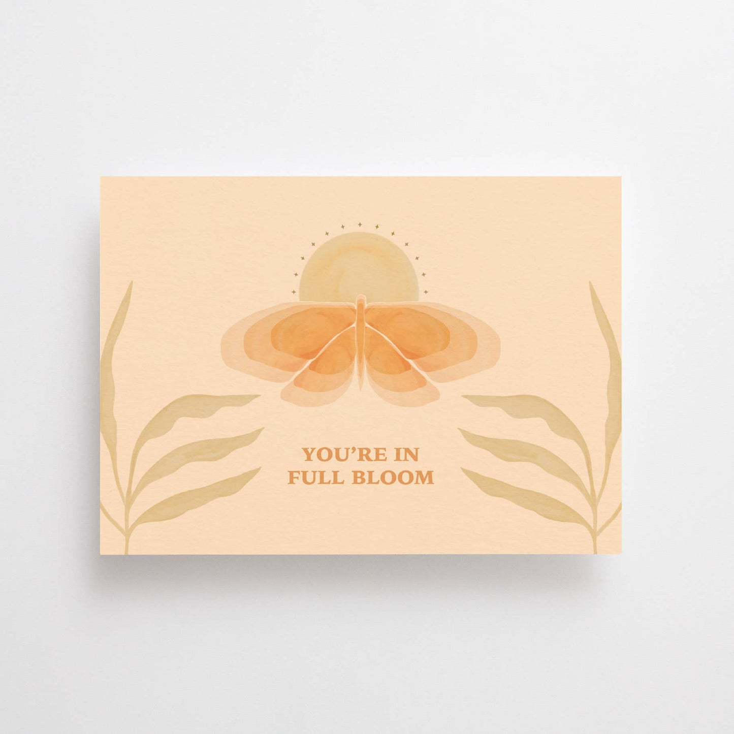 Anna Cosma - YOU'RE IN FULL BLOOM - POSTCARD -