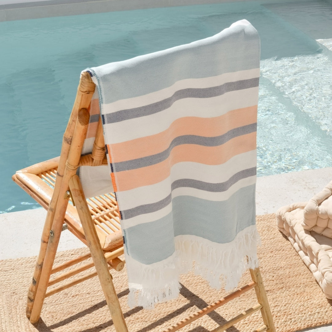 Fouta de plage Hossegor 90 x 180 cm