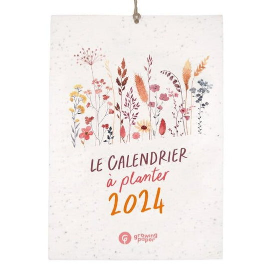 Seasons - Planting Calendar 2024 with seeds