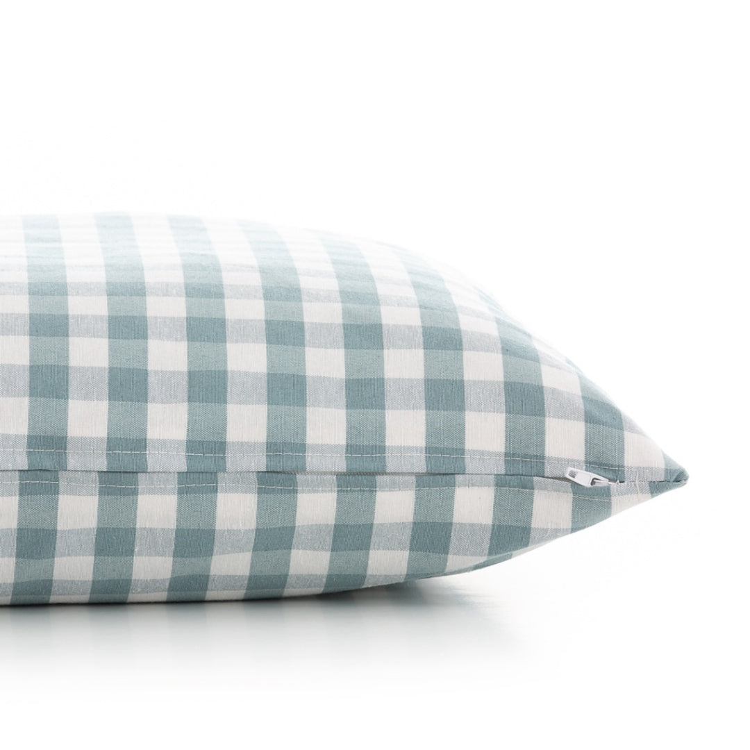 Vichy Checkered cushion cover -  inside or outside