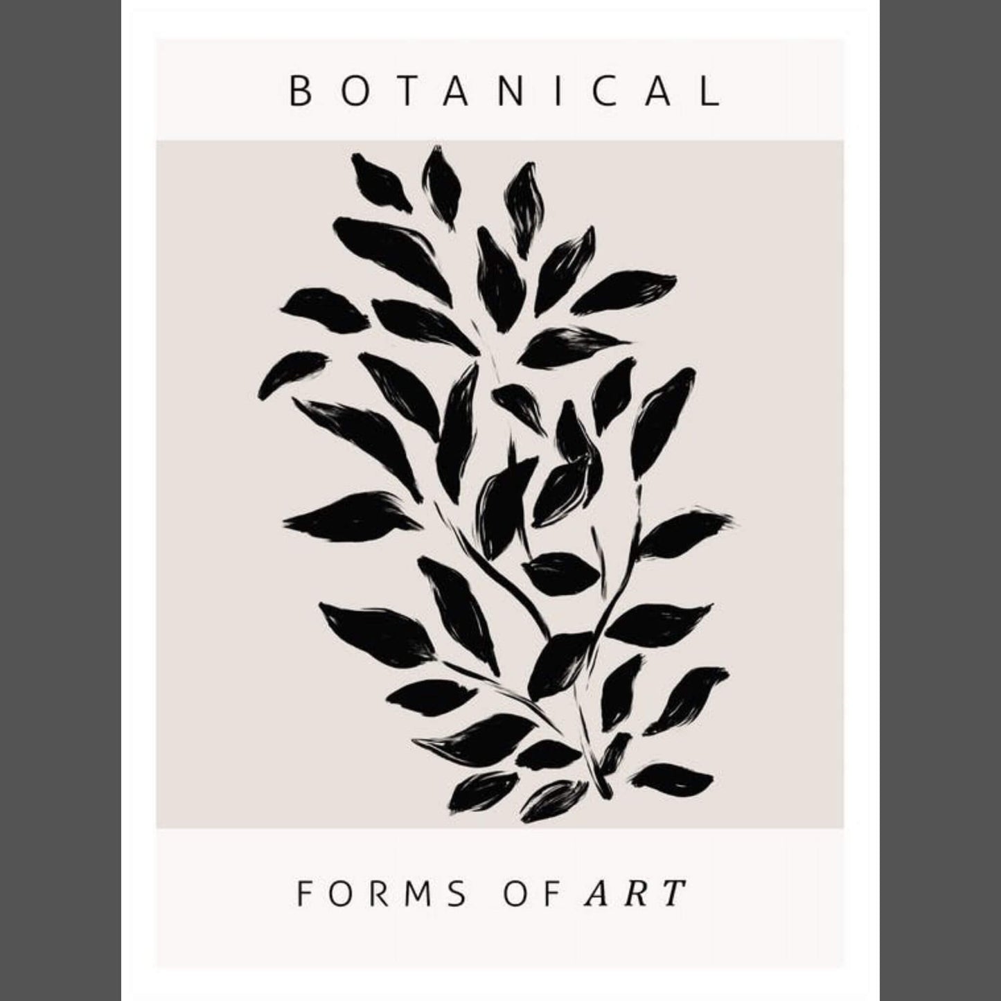 No.03 Poster Botanical forms of Art 30x40 - Unik by Nature