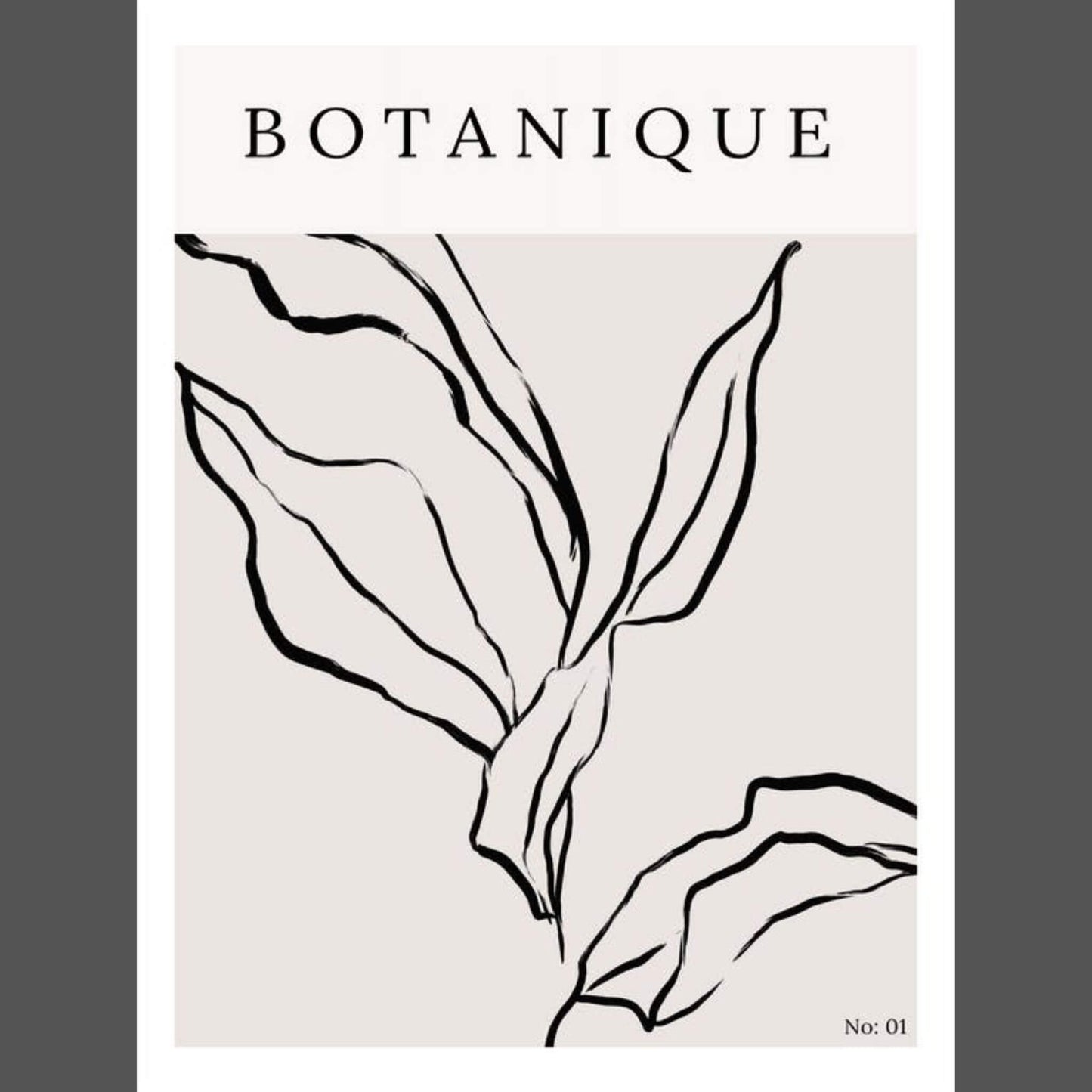 No.04 Poster Botanique 30x40 - Unik by Nature
