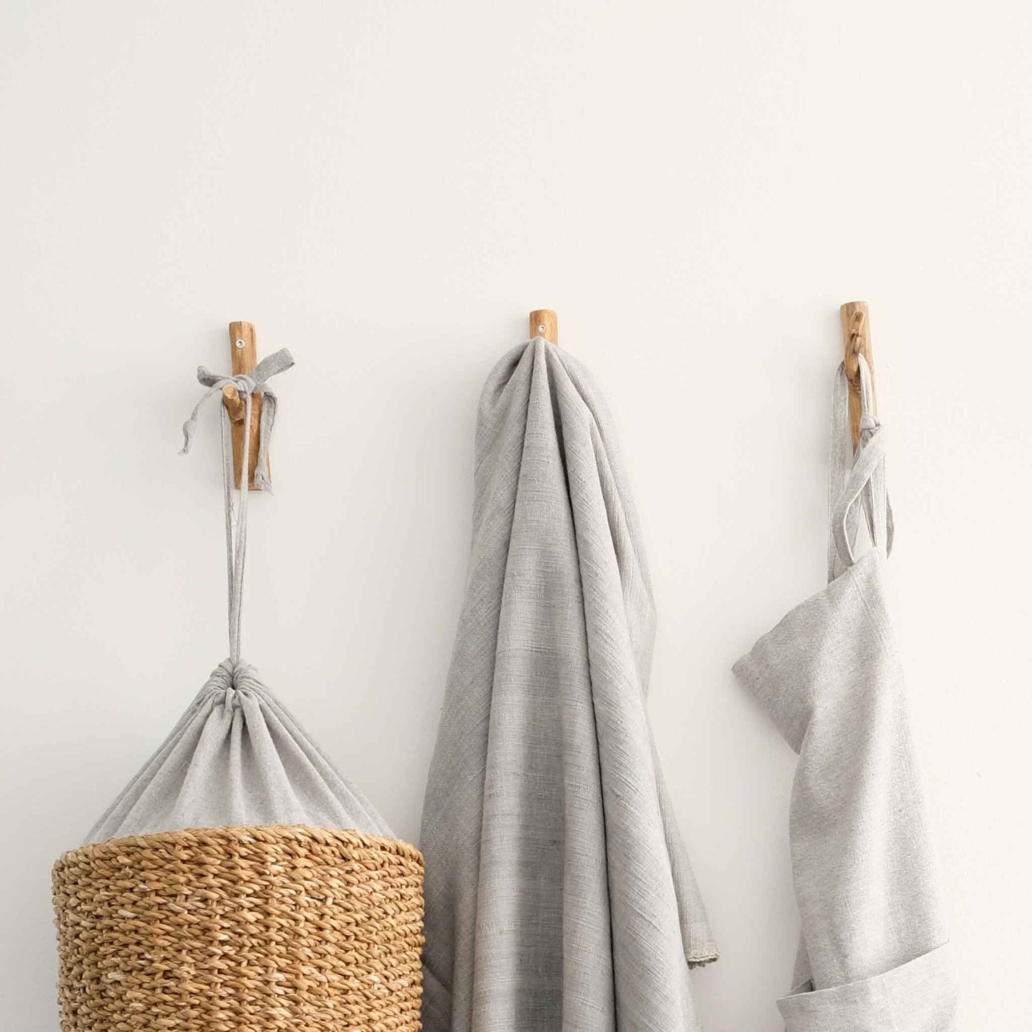 Towel Hangers Wood Branches - Pack of 3 - Unik by Nature