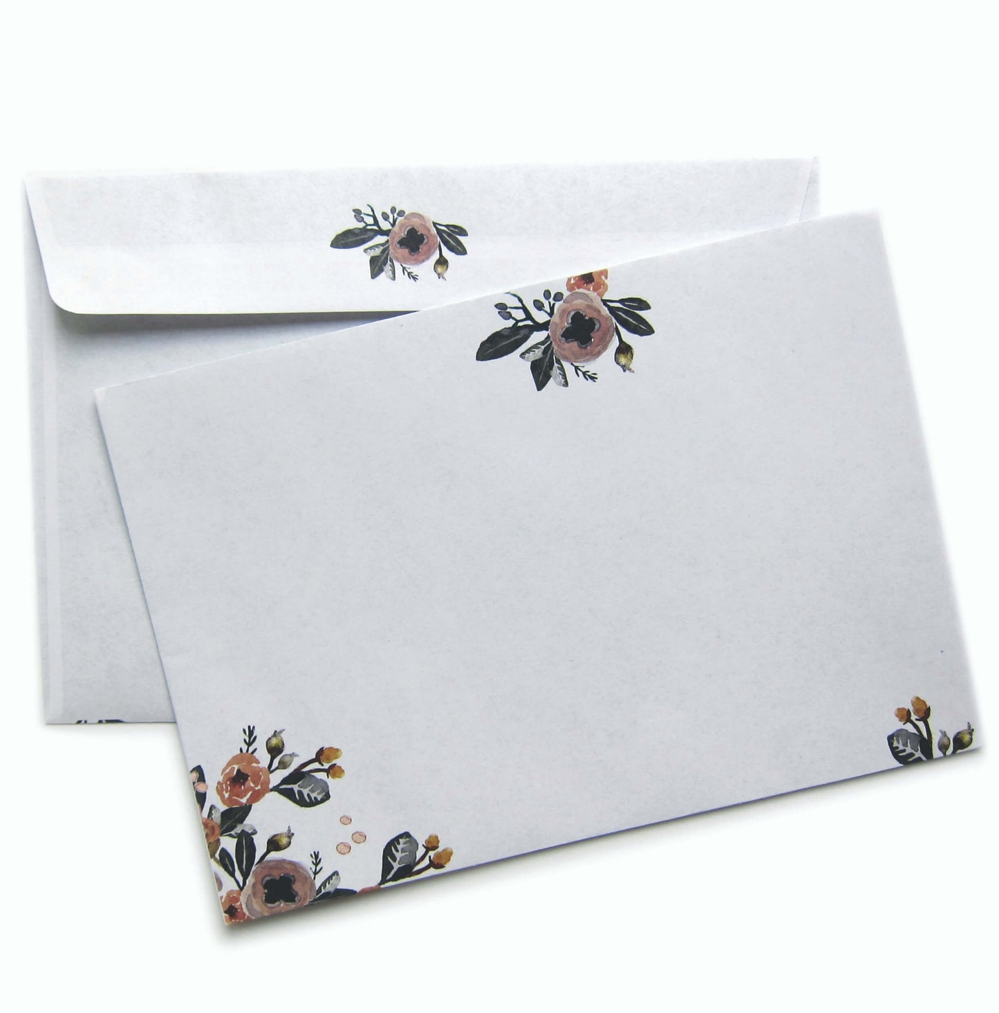 Envelopes Blossoms - set of 10 - Unik by Nature