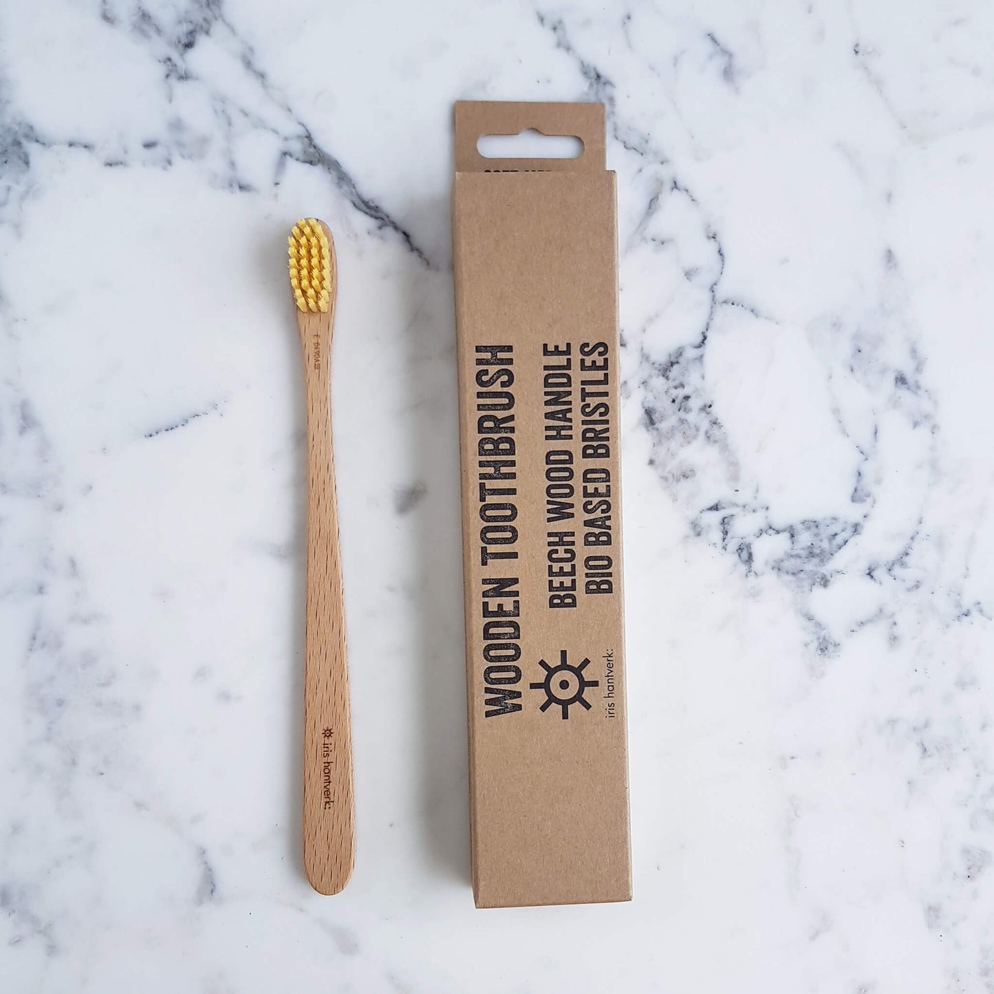 Beechwood Toothbrush with biobased bristles - Unik by Nature