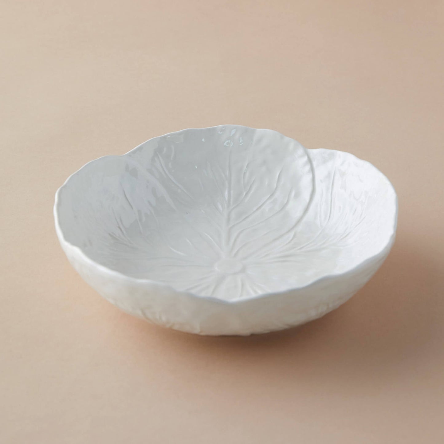 Cabbage Leaf Large Salad Bowl Bordallo Pinheiro - Unik by Nature