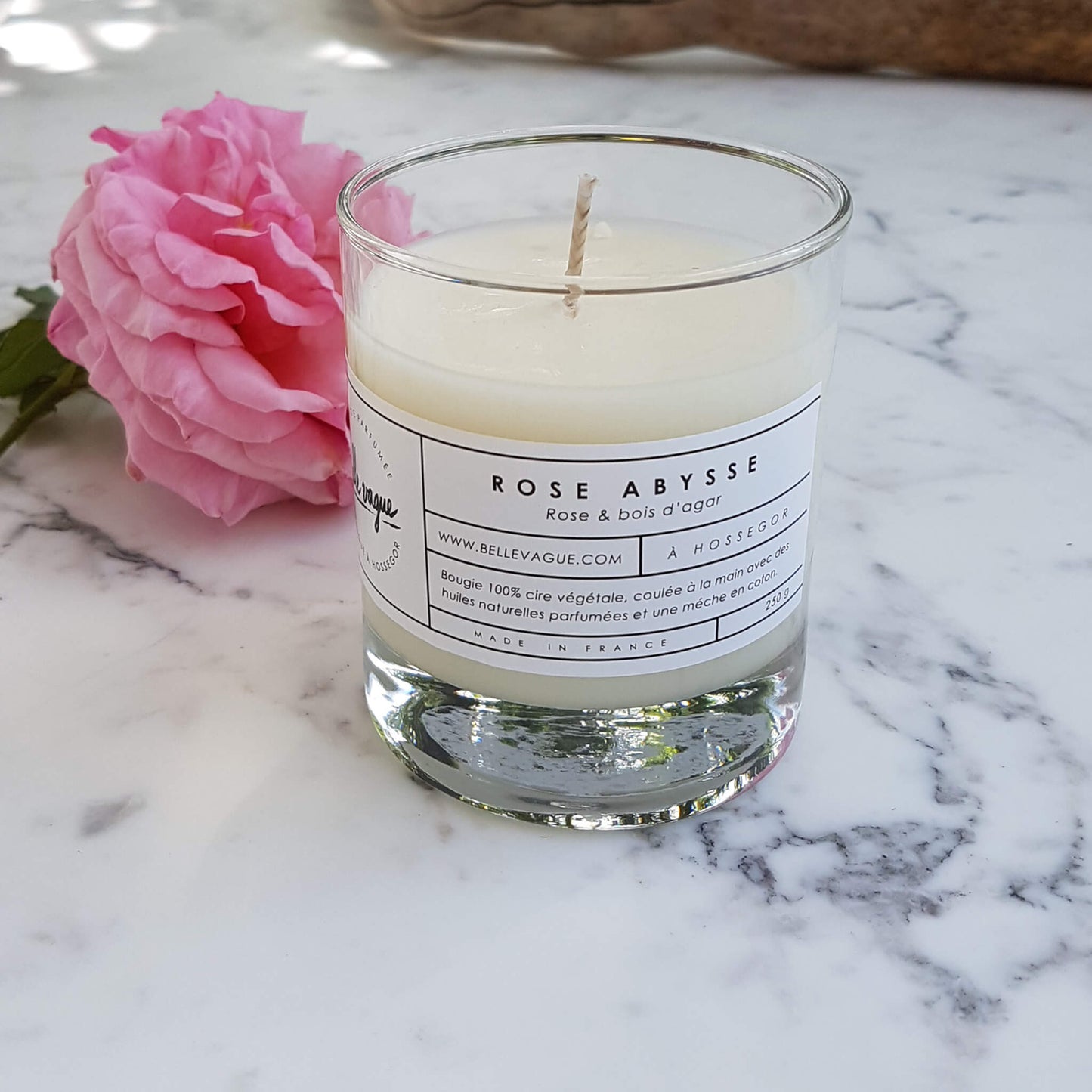 Rose Abysse Scented Candle - Unik by Nature