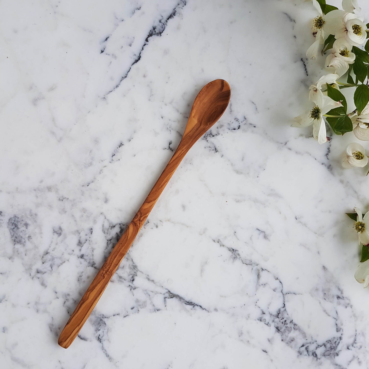 Sustainable Olive Wood Handmade Sangria Spoon - Unik by Nature