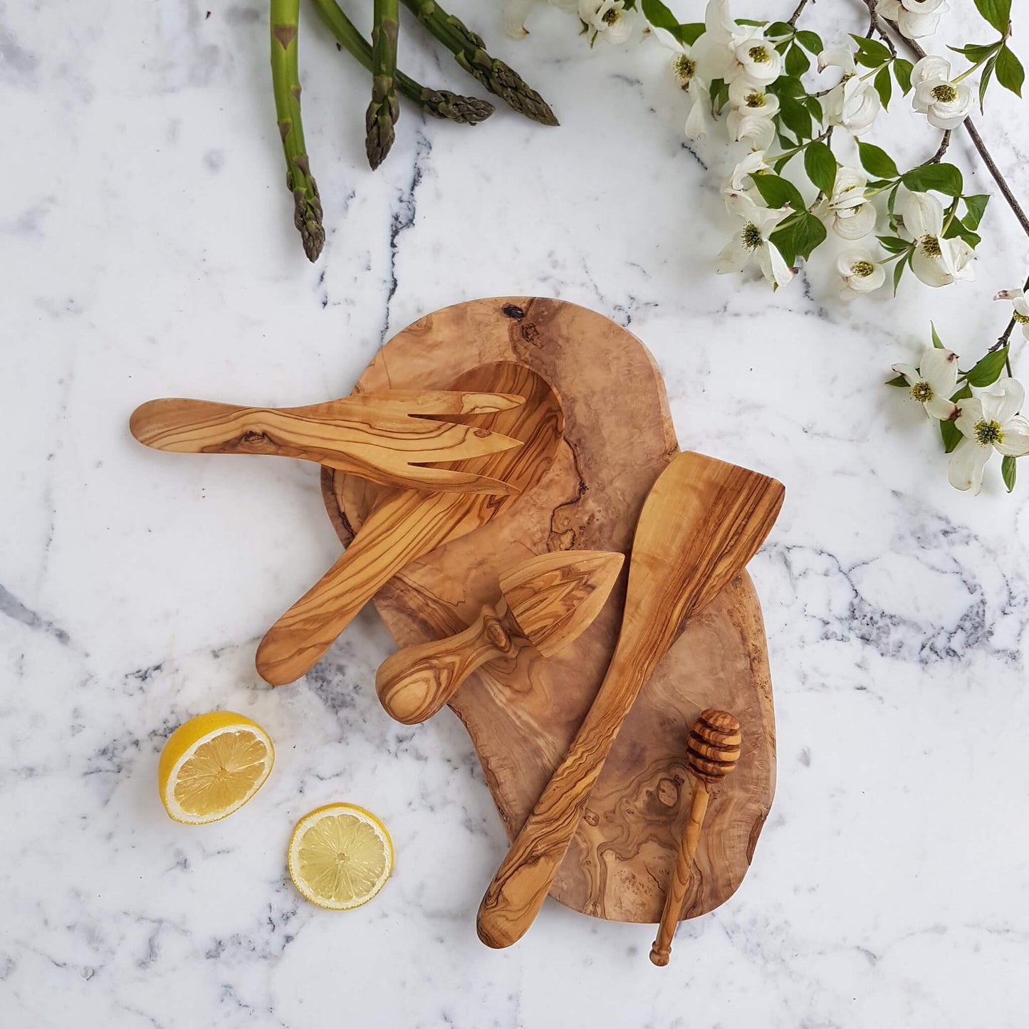 Sustainable Olive wood Handmade Citrus Juicer - Unik by Nature