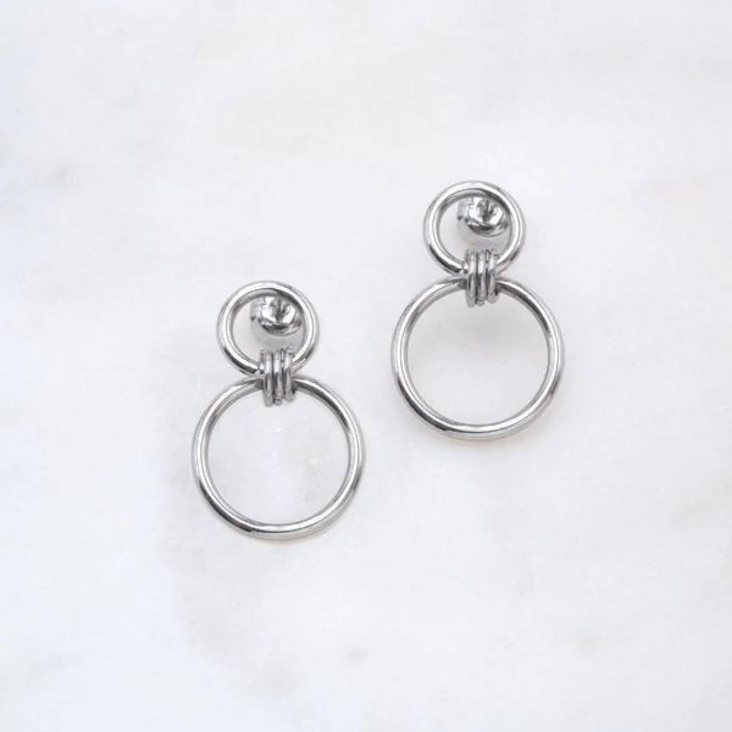 Golden Earrings Quincy Stainless Steel - Unik by Nature