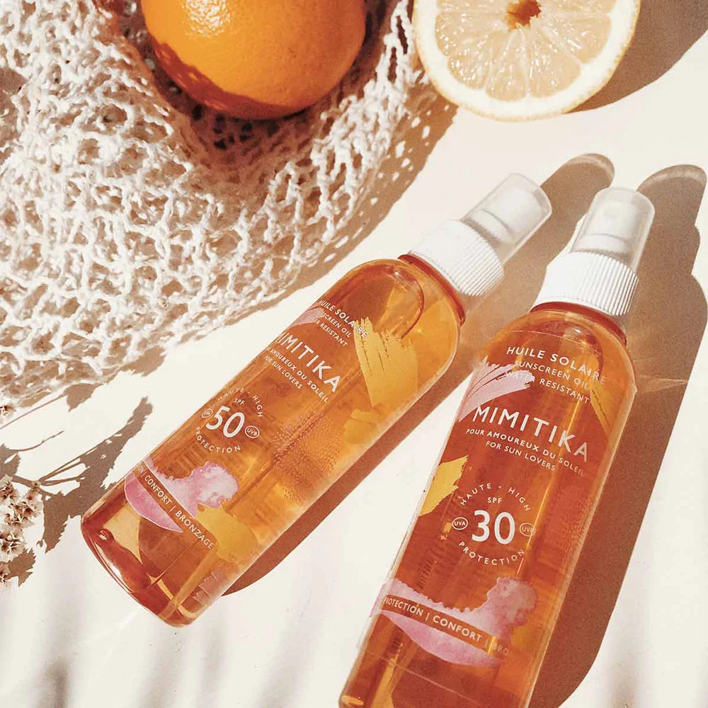 Mimitika Dry oil with sun protection SPF50 - Unik by Nature