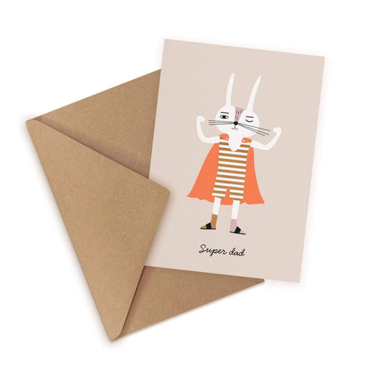 Super Dad card with envelope - Unik by Nature