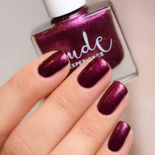 Nail polish dark plum - Wonderland - Unik by Nature