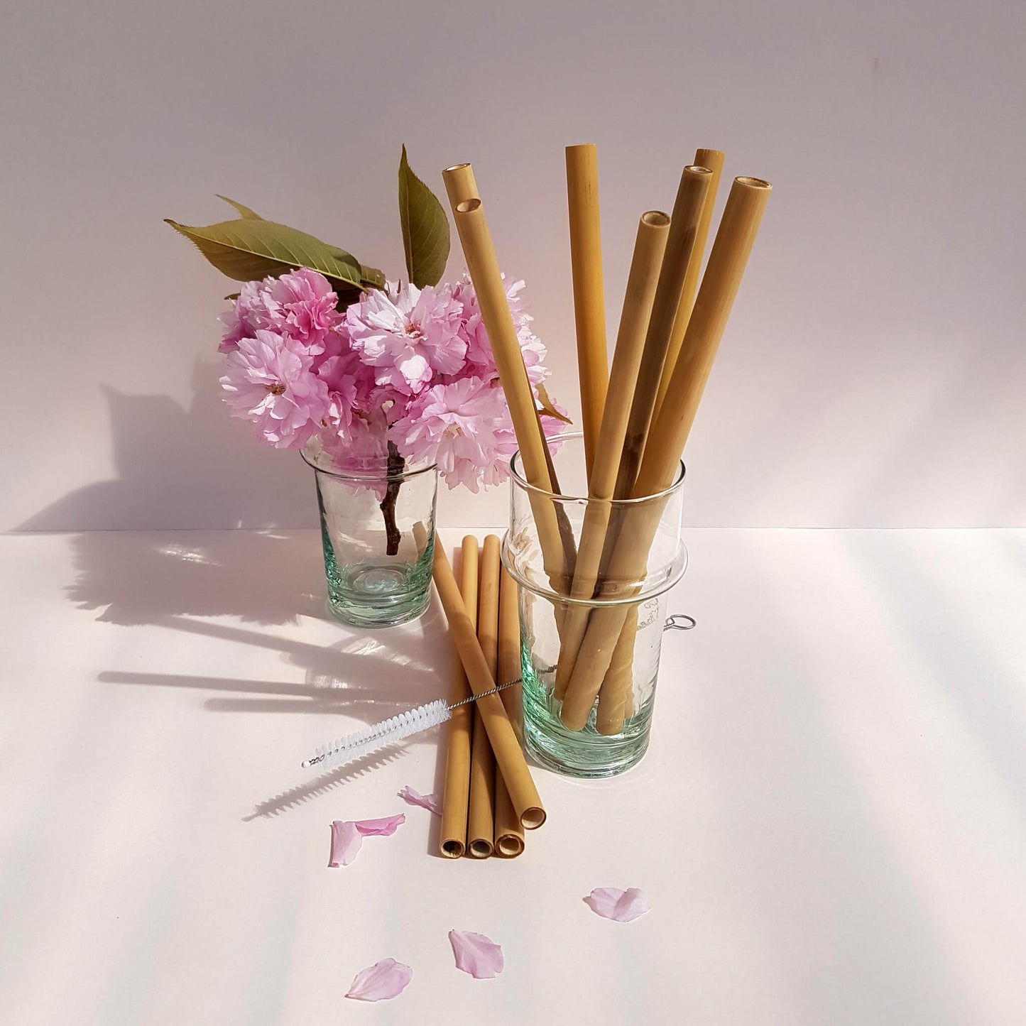 Organic Bamboo Straws - 12 Pack - Unik by Nature