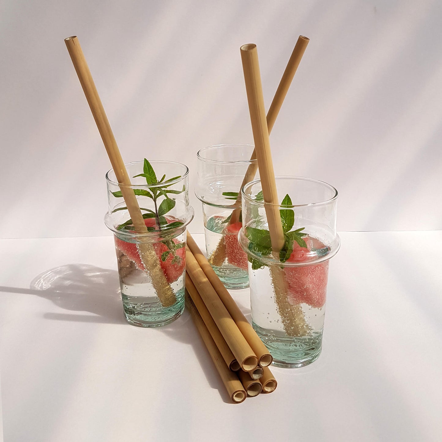 Organic Bamboo Straws - 12 Pack - Unik by Nature