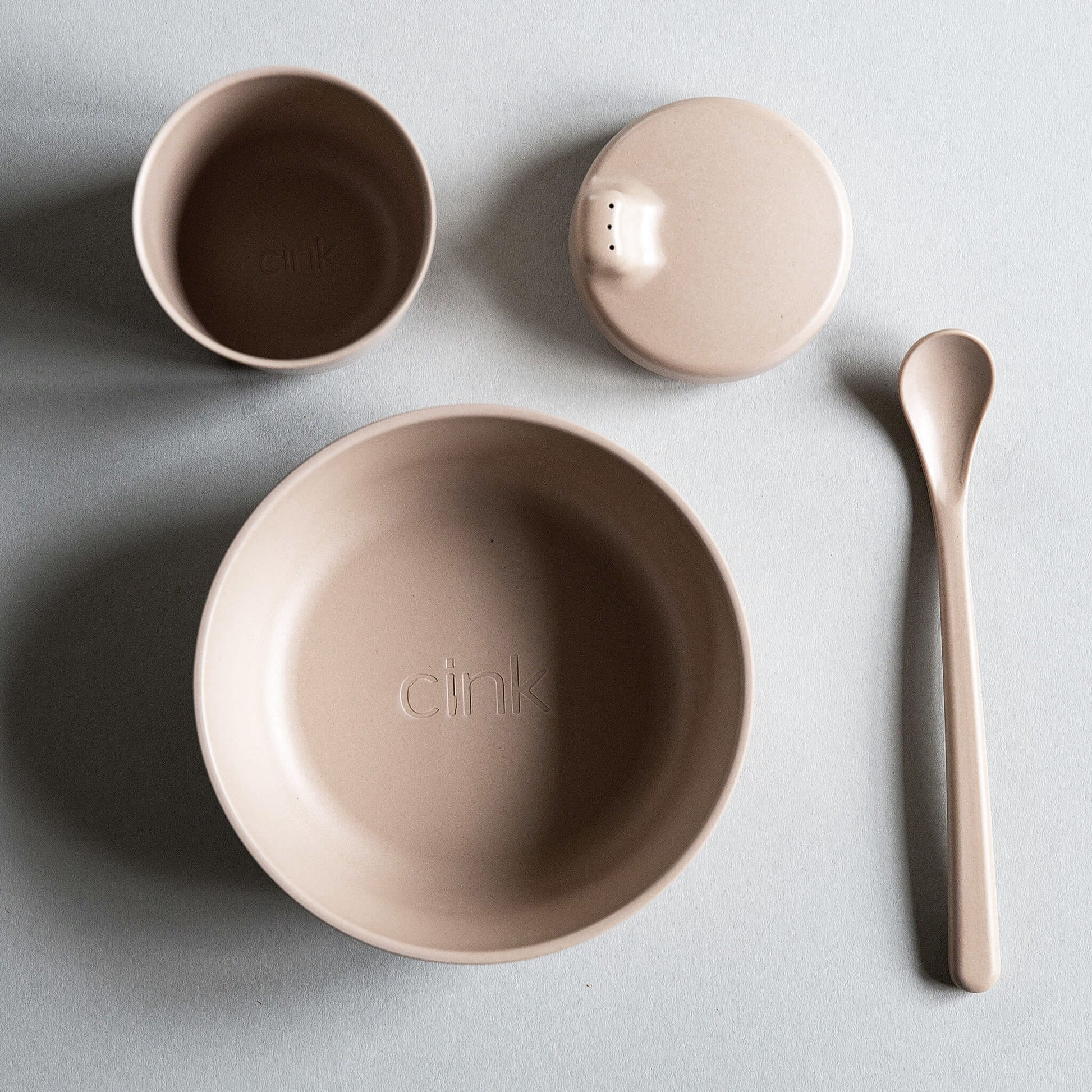 Organic Bamboo Tableware Set - 4 pieces - Unik by Nature