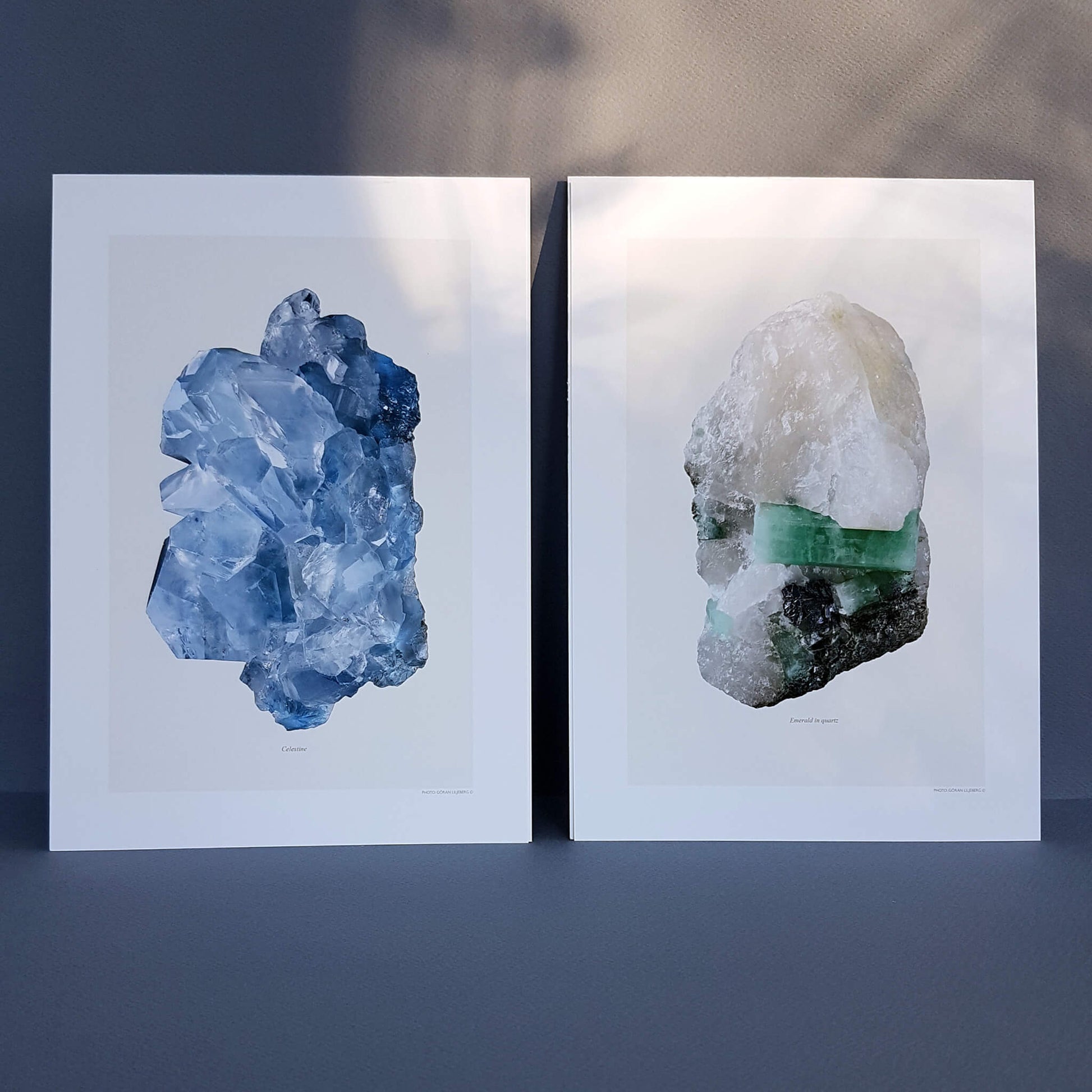 Macro Photography Artprint Emerald in Quartz - Unik by Nature