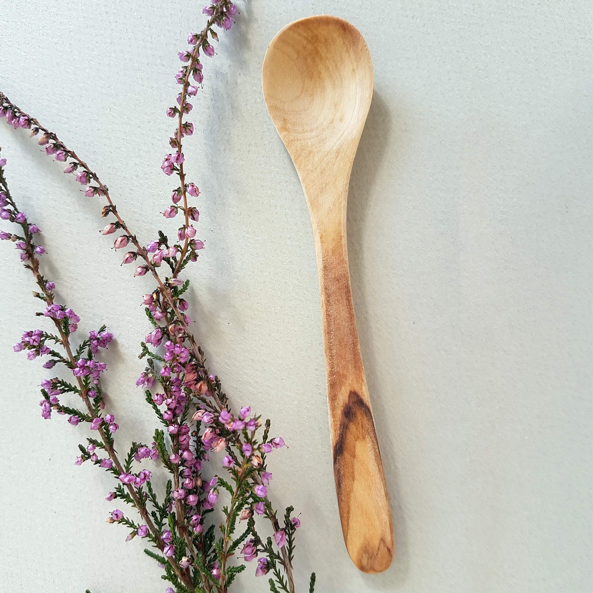 Sustainable Olive wood Handmade Sugar Spoon - Unik by Nature