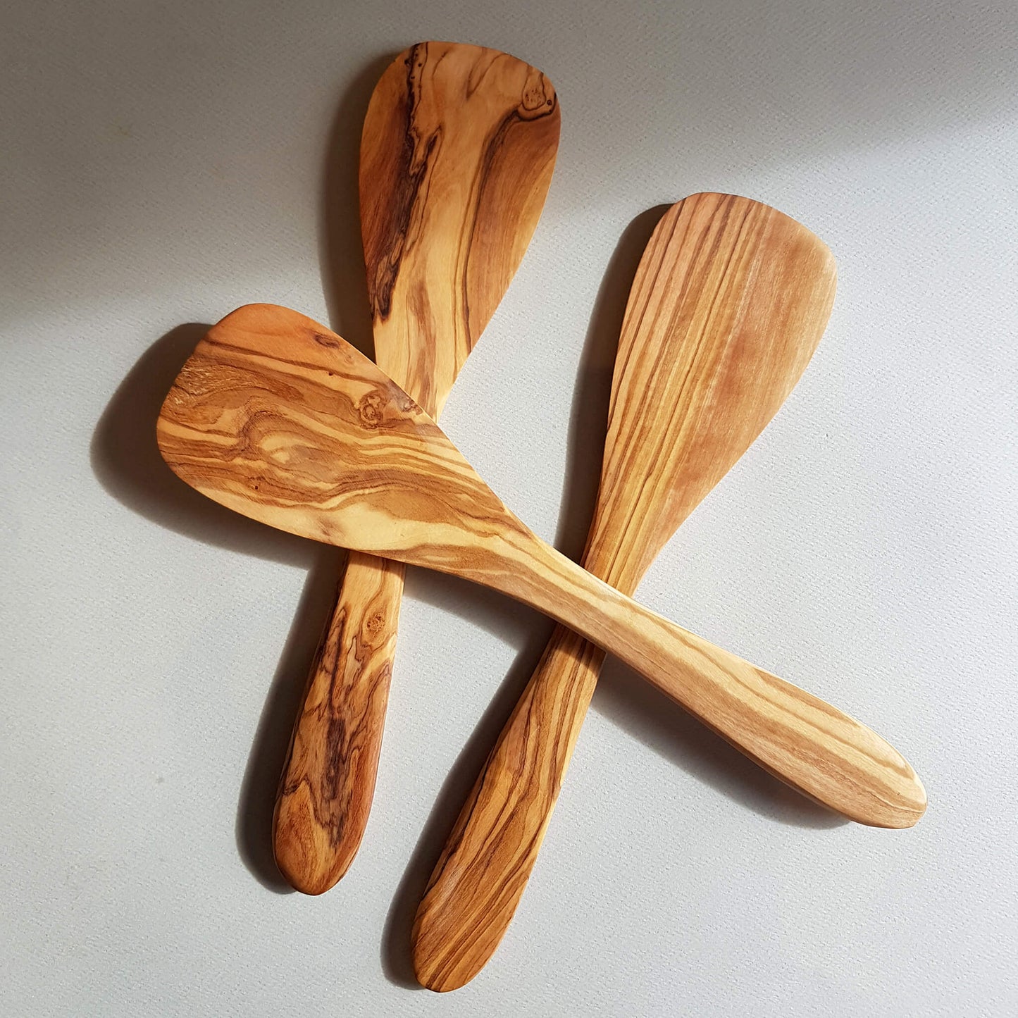 Sustainable Olive wood Handmade Spatula - Unik by Nature