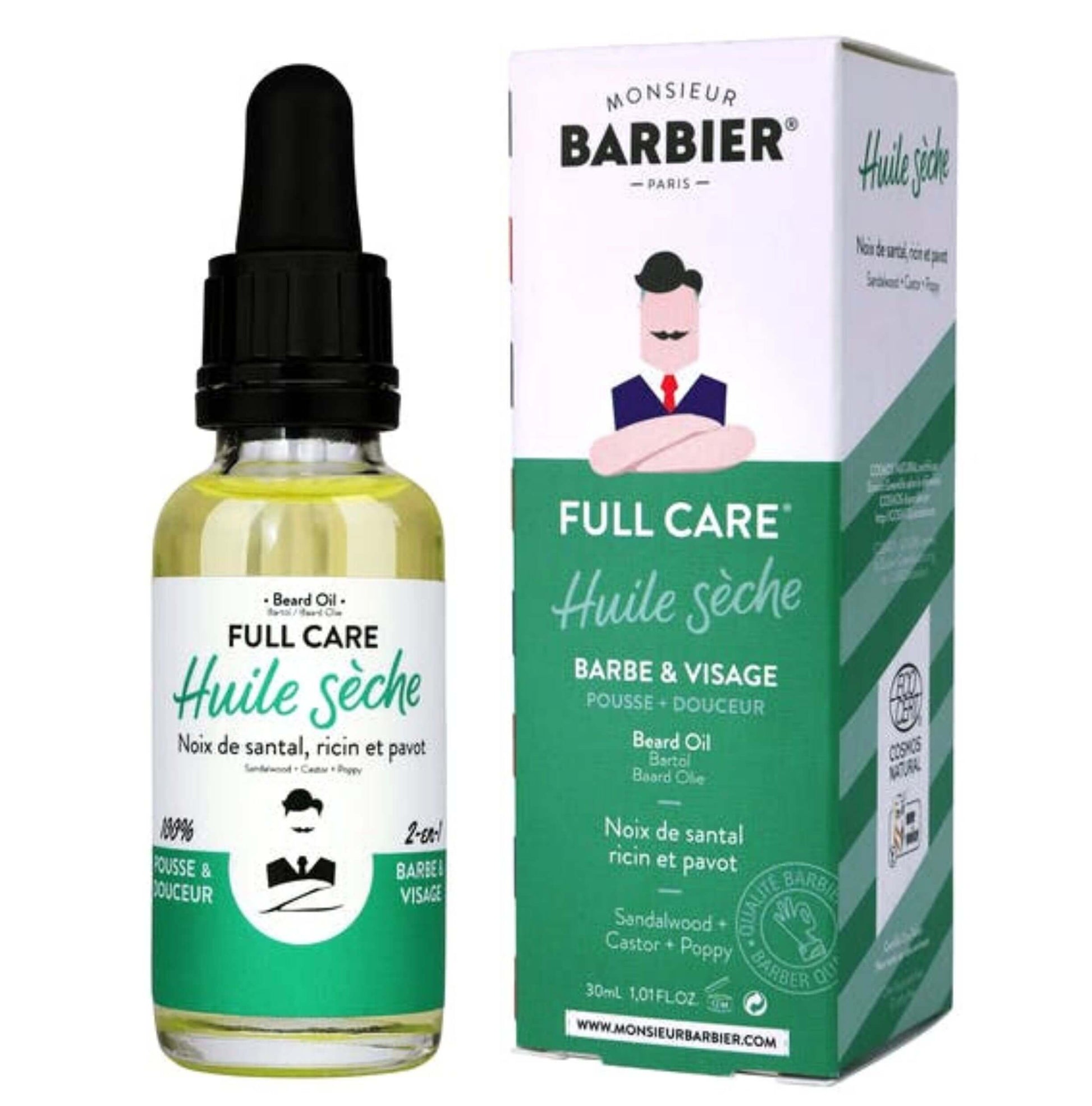 Full Care - Organic Beard & Face Oil - Unik by Nature