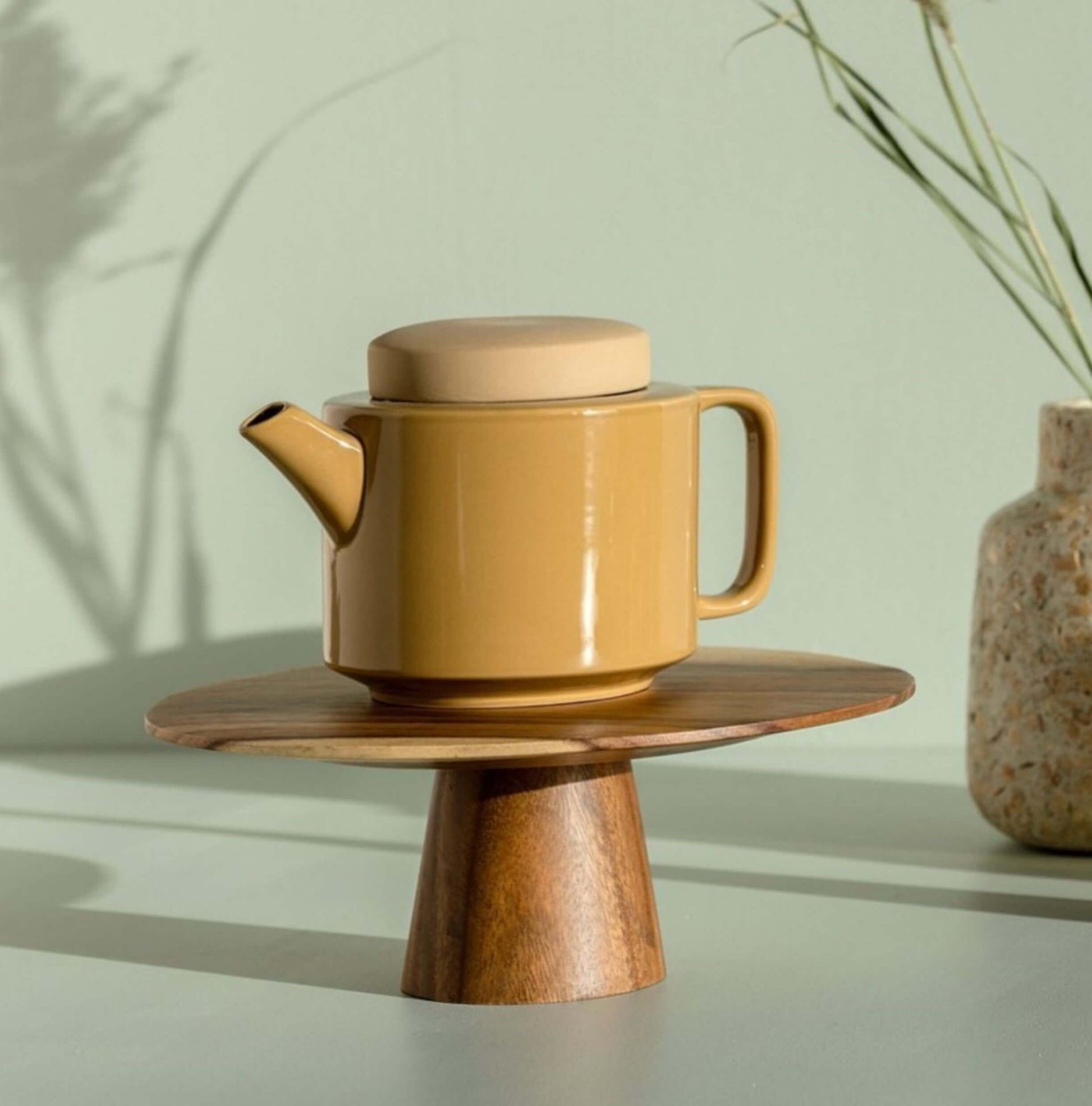 Cake stand Eat your cake - Acacia wood - Unik by Nature