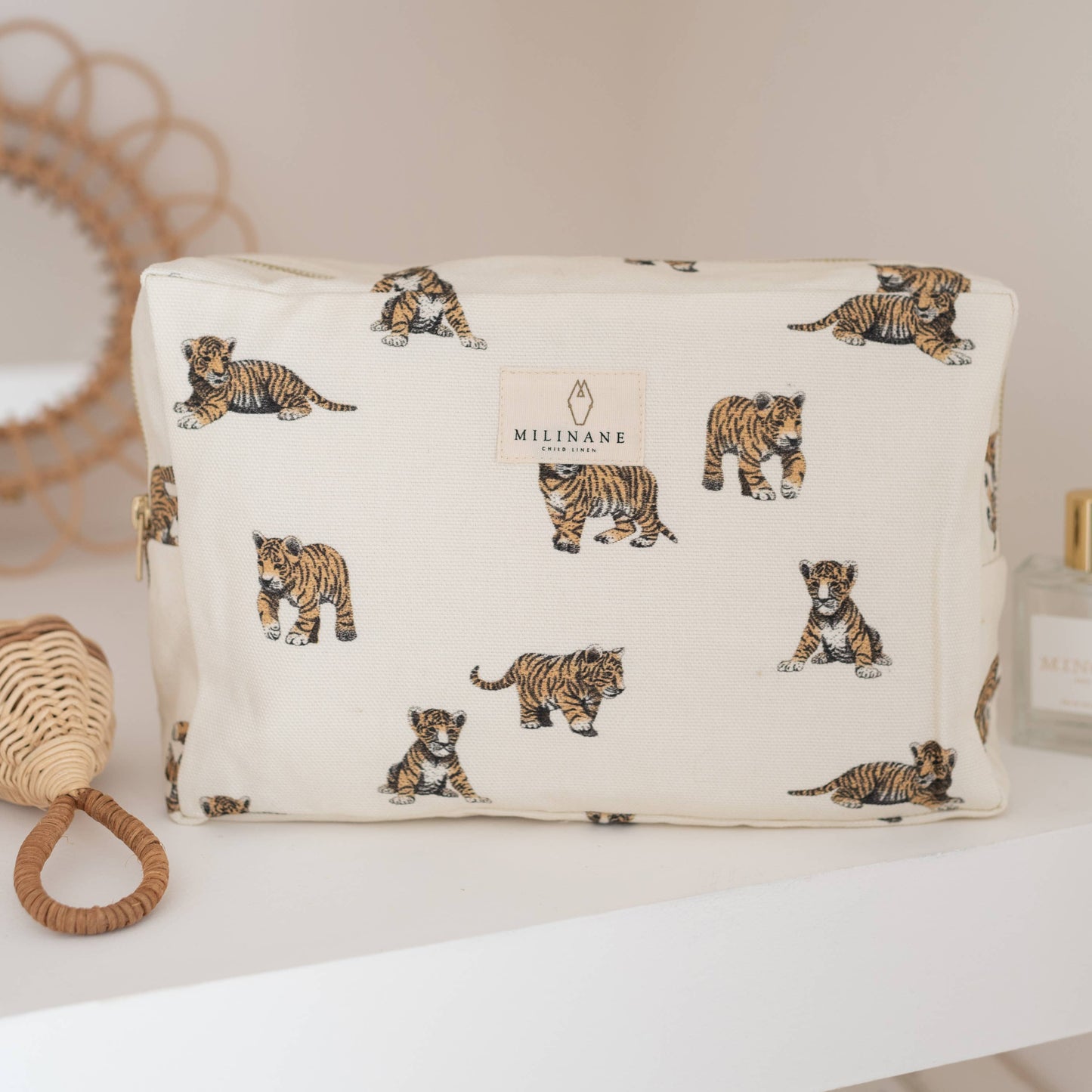 Thelma the Tiger - large vanity case