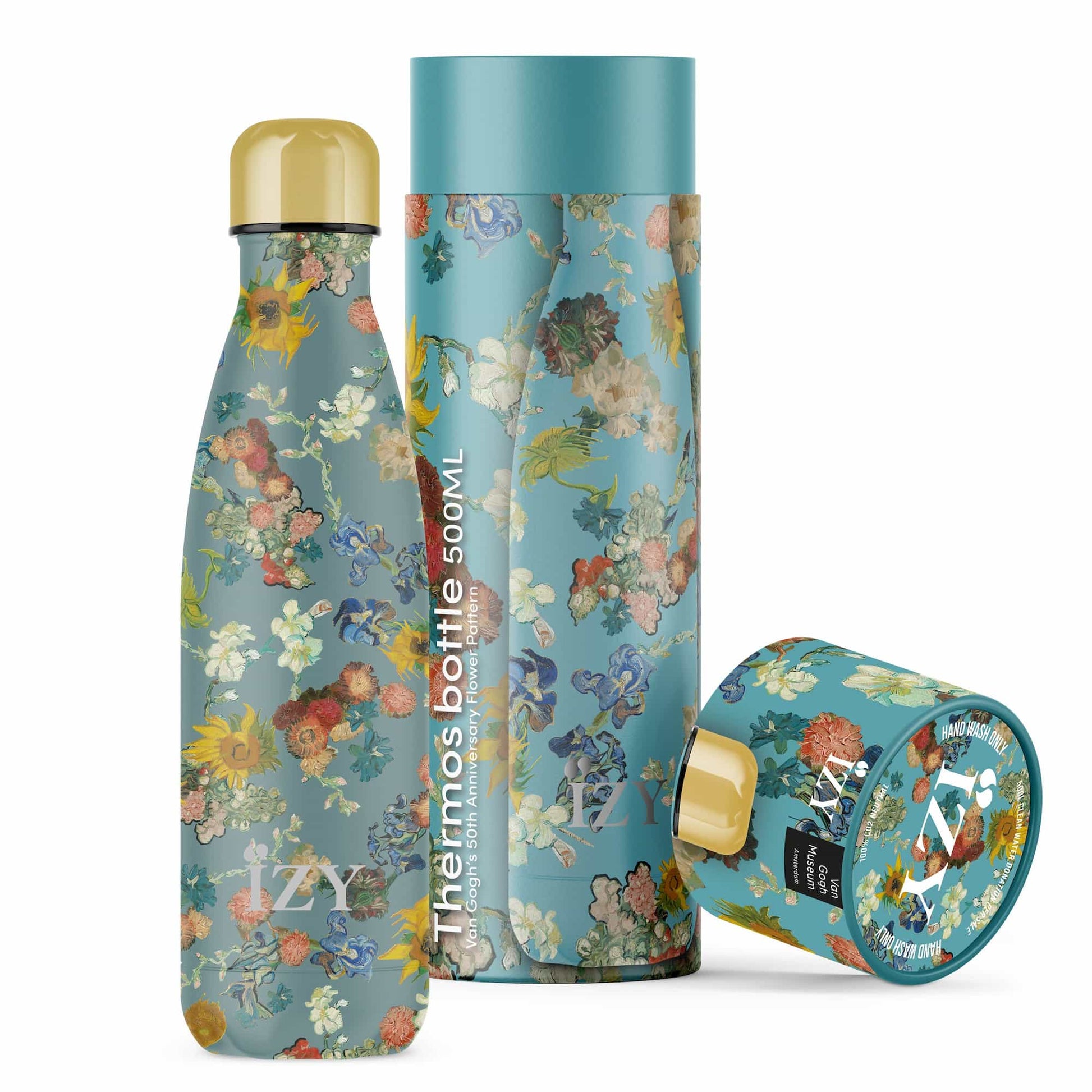 IZY Bottles - Van Gogh Insulated Bottle - 17OZ/500ML - Thermos / flask - Unik by Nature