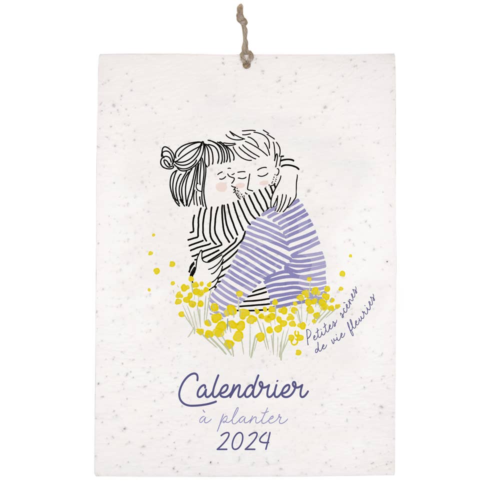Plantable calendar 2024 - My Lovely Thing size A6
