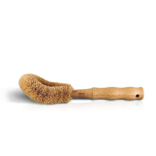 Dish Brush bamboo handle with coconut bristles - Unik by Nature