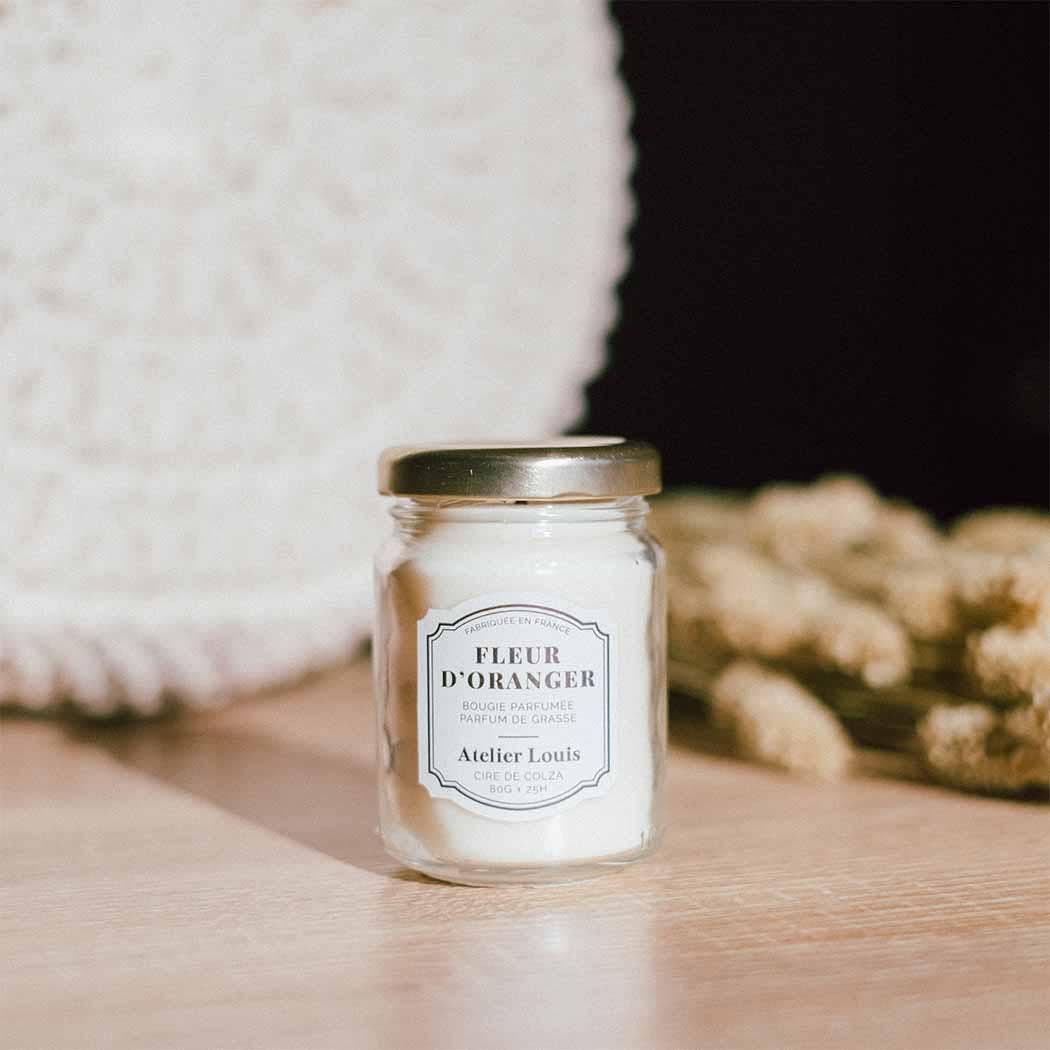 Orange Blossom Scented Candle