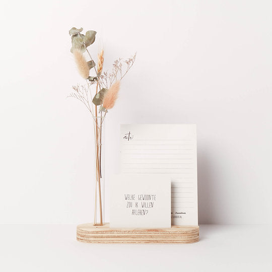 by Woom Holder for vase and cards - Unik by Nature