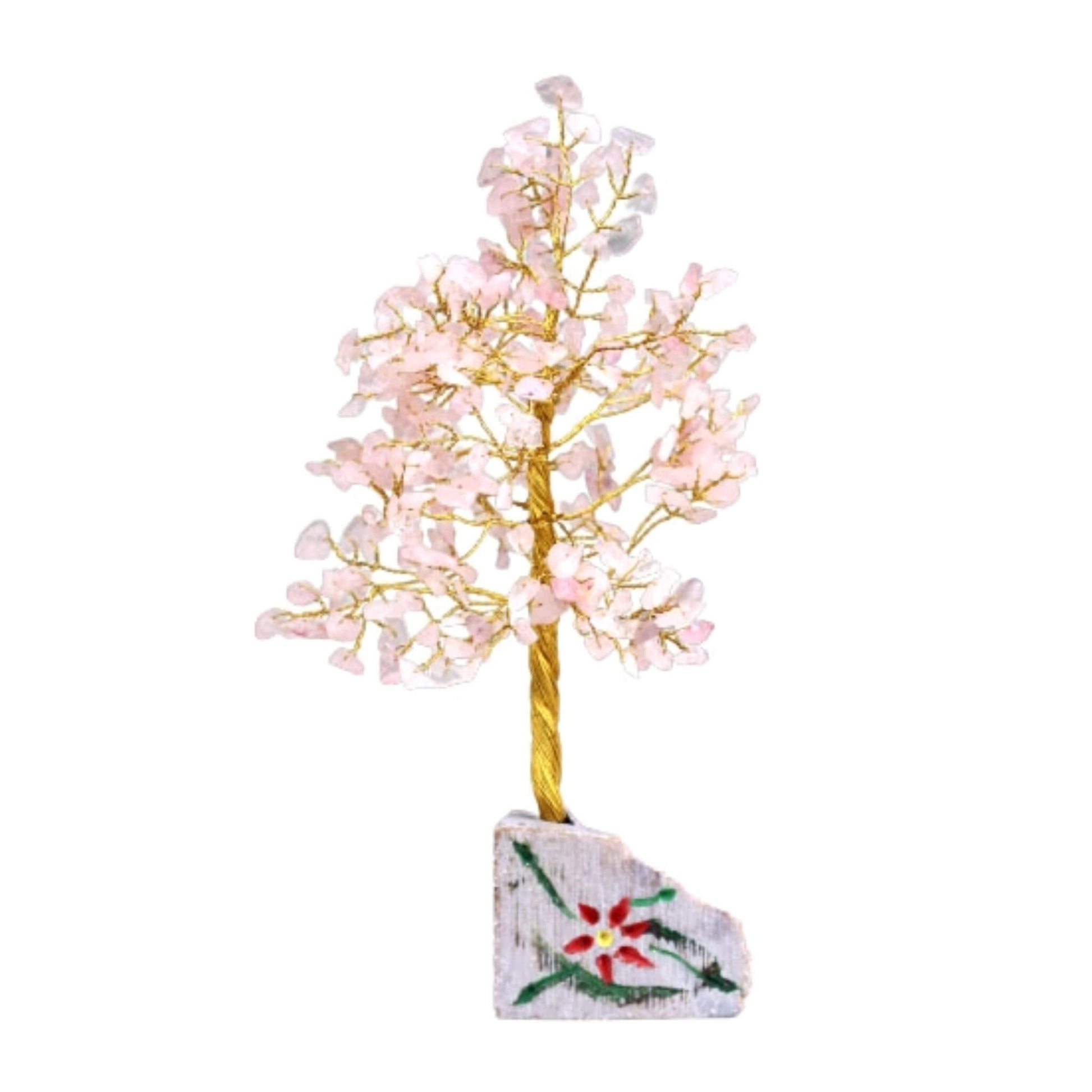 Spring blossom Rose Quartz Gemstone Tree - 320 Stones - Unik by Nature