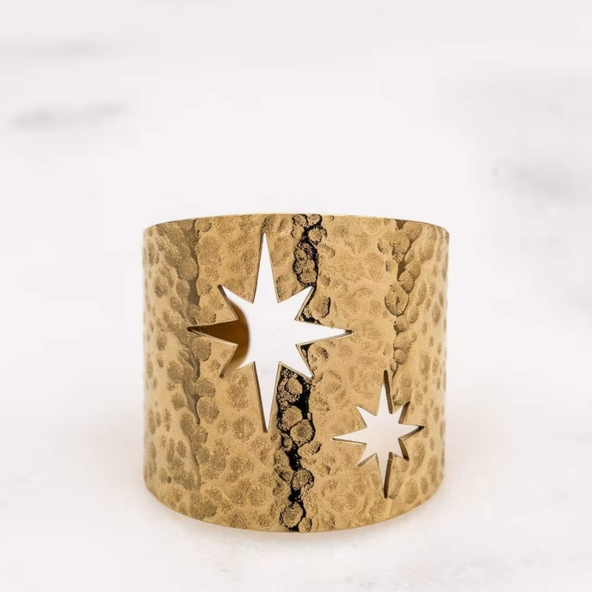 Golden ring Star - Unik by Nature