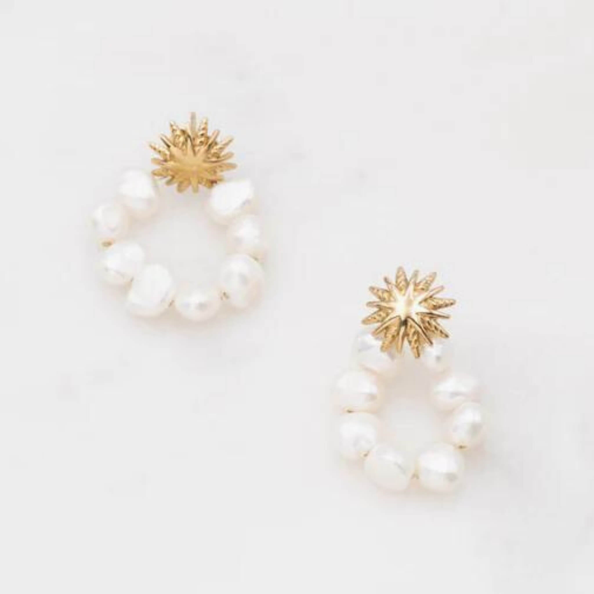 Kate Spade New York Fresh Squeeze Goldplated, Cubic Zirconia & Faux Pearl  Flower Linear Earrings | Bramalea City Centre
