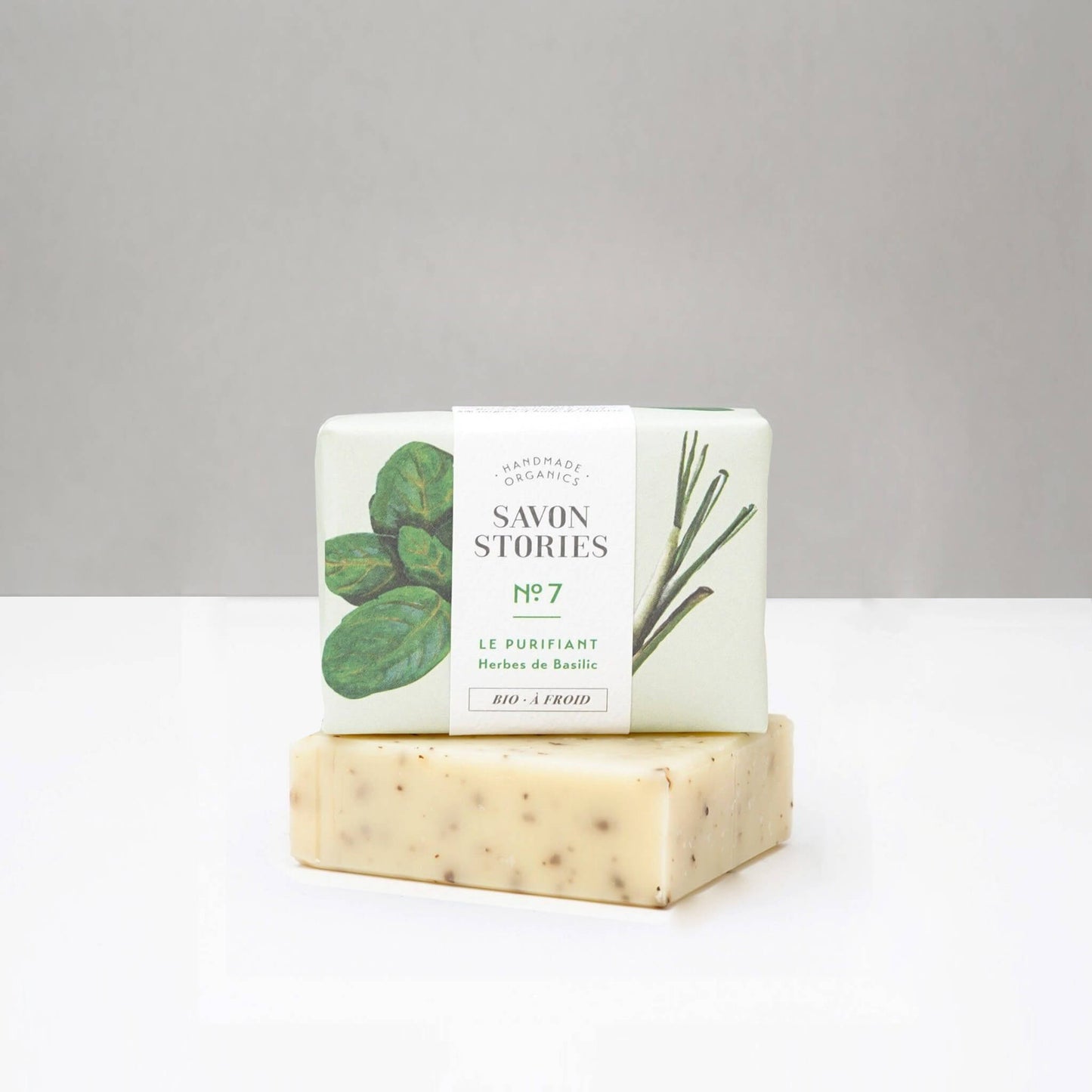 N°7 Organic Basil Herbs Cooks Bar Soap - Unik by Nature