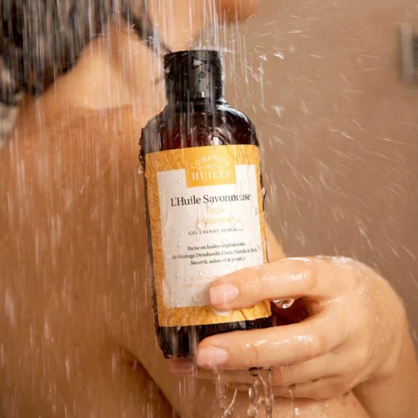 Soapy body oil wash organic & hydrating - Unik by Nature